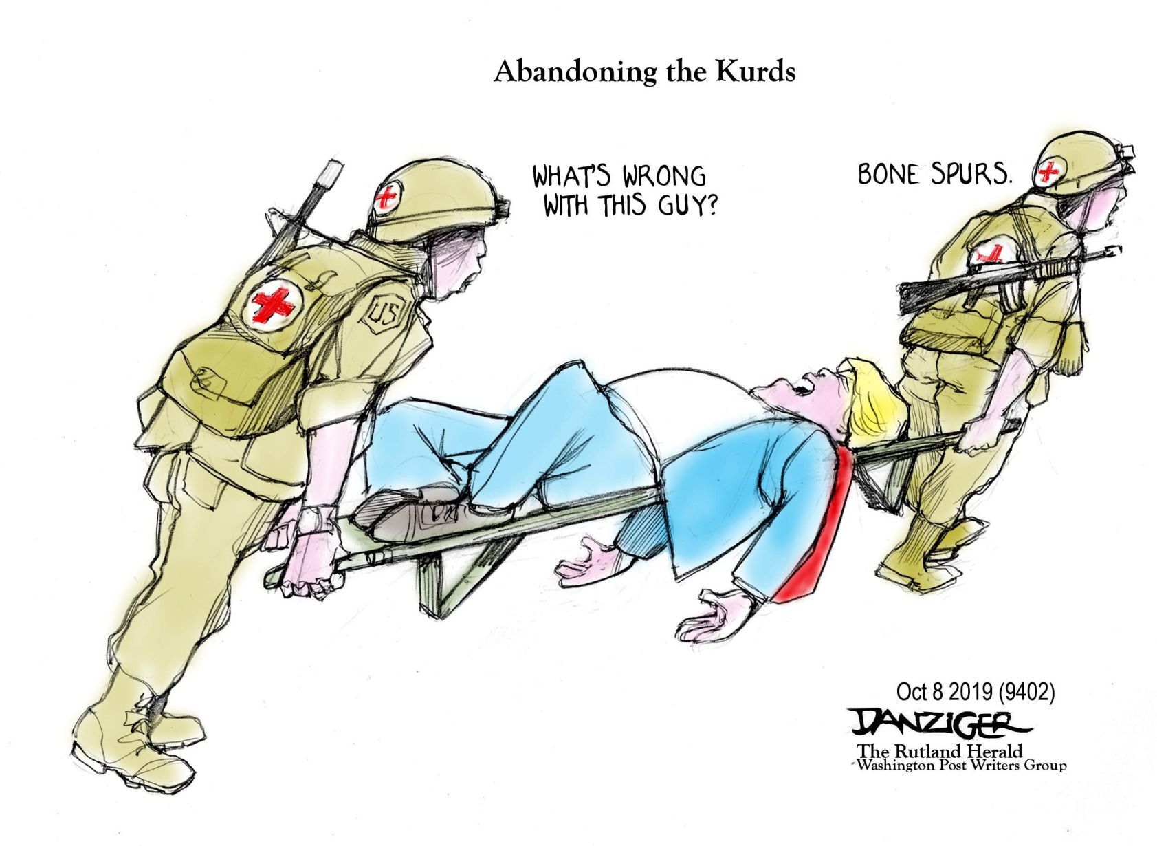 Jeff Danziger cartoon